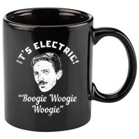 Its Electric Boogie Woogie Woogie Funny 11oz C Handle Ceramic Mug