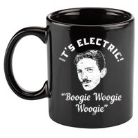 Its Electric Boogie Woogie Woogie Funny 11oz C Handle Ceramic Mug