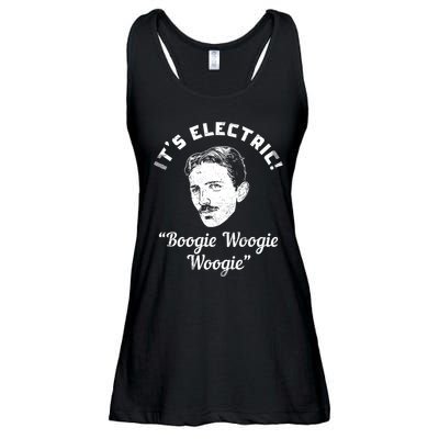 Its Electric Boogie Woogie Woogie Funny Ladies Essential Flowy Tank