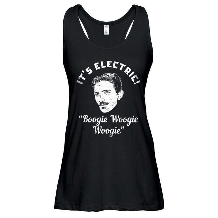 Its Electric Boogie Woogie Woogie Funny Ladies Essential Flowy Tank