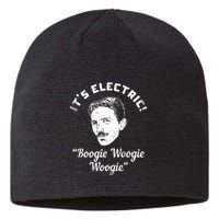 Its Electric Boogie Woogie Woogie Funny Sustainable Beanie