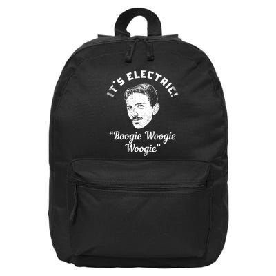 Its Electric Boogie Woogie Woogie Funny 16 in Basic Backpack
