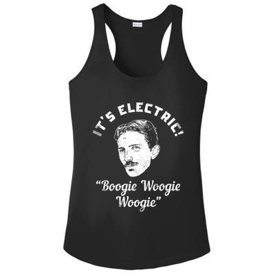 Its Electric Boogie Woogie Woogie Funny Ladies PosiCharge Competitor Racerback Tank