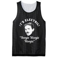 Its Electric Boogie Woogie Woogie Funny Mesh Reversible Basketball Jersey Tank