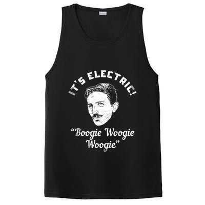 Its Electric Boogie Woogie Woogie Funny PosiCharge Competitor Tank