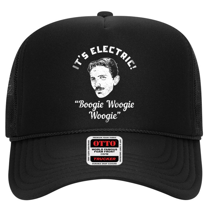 Its Electric Boogie Woogie Woogie Funny Trucker Hat