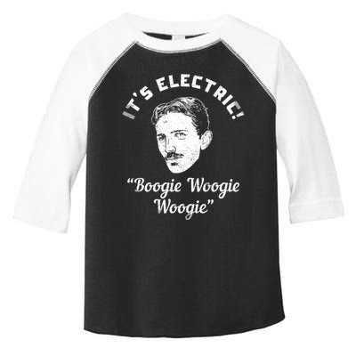 Its Electric Boogie Woogie Woogie Funny Toddler Fine Jersey T-Shirt
