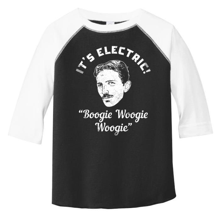 Its Electric Boogie Woogie Woogie Funny Toddler Fine Jersey T-Shirt