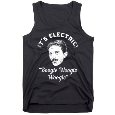 Its Electric Boogie Woogie Woogie Funny Tank Top