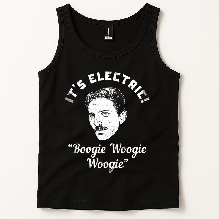 Its Electric Boogie Woogie Woogie Funny Tank Top