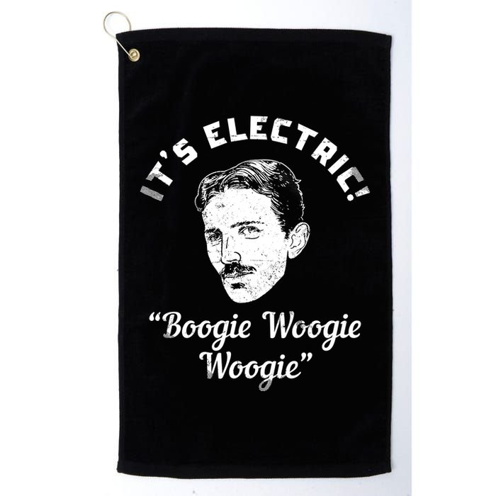 Its Electric Boogie Woogie Woogie Funny Golf Towel