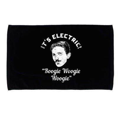 Its Electric Boogie Woogie Woogie Funny Microfiber Hand Towel
