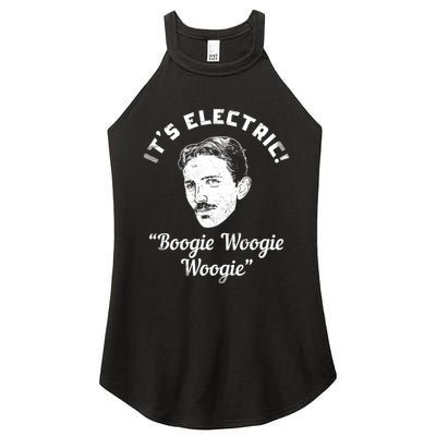 Its Electric Boogie Woogie Woogie Funny Women's Perfect Tri Rocker Tank