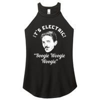 Its Electric Boogie Woogie Woogie Funny Women's Perfect Tri Rocker Tank