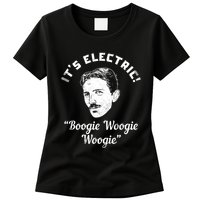 Its Electric Boogie Woogie Woogie Funny Womens T-Shirt