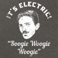 Its Electric Boogie Woogie Woogie Funny Cotton Canvas Backpack