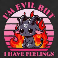 IM Evil But I Have Feelings Knit Cap Winter Beanie