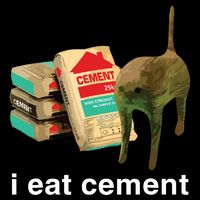 I Eat Cement Cursed Cat Funny Oddly Specific Dank Meme Mousepad