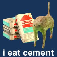 I Eat Cement Cursed Cat Funny Oddly Specific Dank Meme Infant Baby Jersey Bodysuit