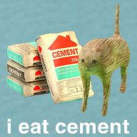 I Eat Cement Cursed Cat Funny Oddly Specific Dank Meme Sueded Cloud Jersey T-Shirt
