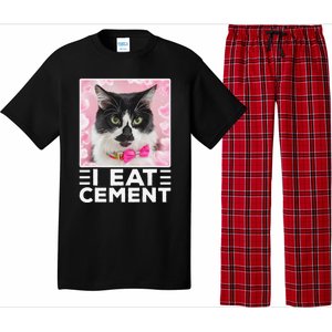 I Eat Cement Cat Pajama Set