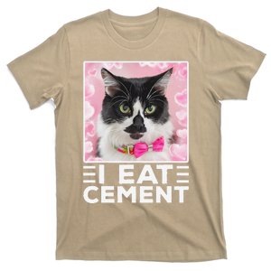 I Eat Cement Cat T-Shirt