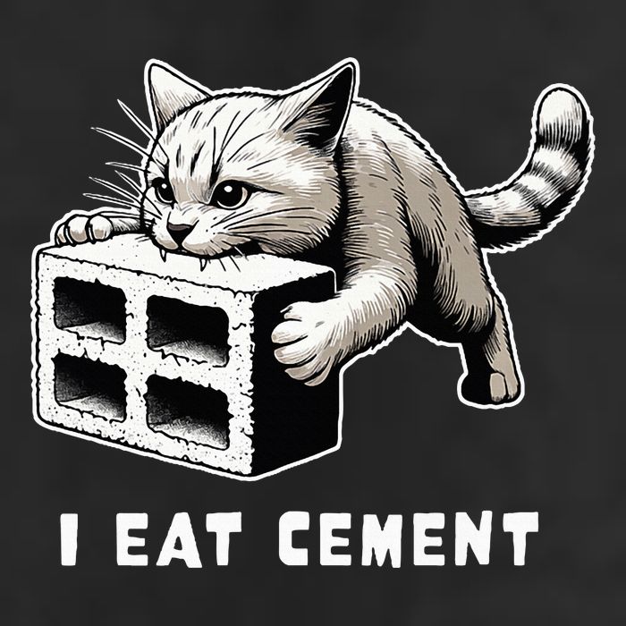 I Eat Cement Cursed Cat Funny Weird Meme 15oz Campfire Ceramic Mug