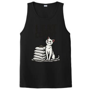 I Eat Cement Funny Meme Cat PosiCharge Competitor Tank