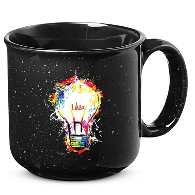 Idea Explosion Creative Genius Light Bulb Women 15oz Campfire Ceramic Mug