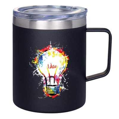 Idea Explosion Creative Genius Light Bulb Women 12oz Stainless Steel Coffee Mug