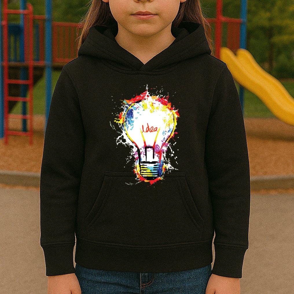 Idea Explosion Creative Genius Light Bulb Women Kids Hoodie