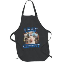 I Eat Cement Cursed Cat Funny Oddly Specific Dank Meme Apron