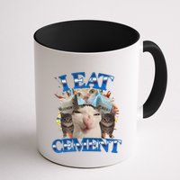 I Eat Cement Cursed Cat Funny Oddly Specific Dank Meme Mug