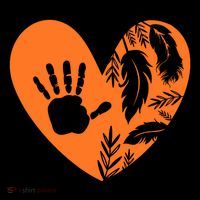 Indigenous Every Child Matters Orange Day Supporter Drawstring Bag