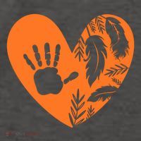 Indigenous Every Child Matters Orange Day Supporter Vector Backpack
