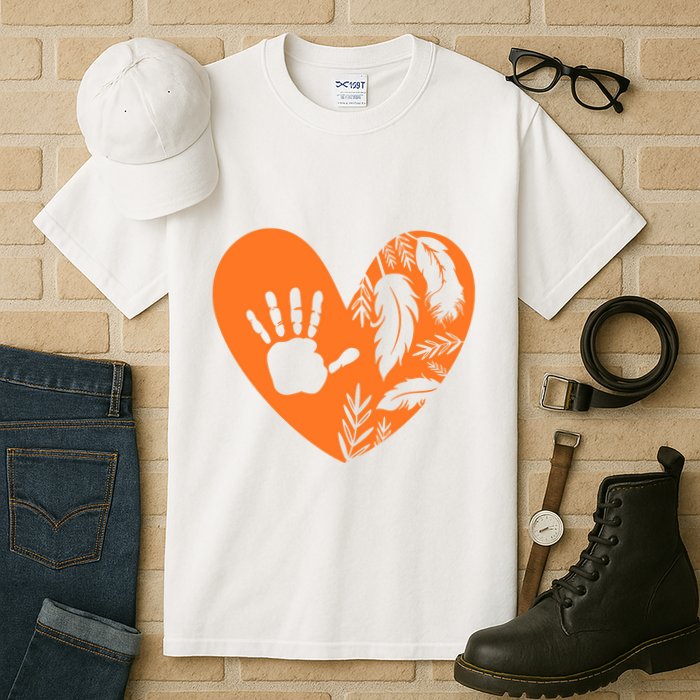 Indigenous Every Child Matters Orange Day Supporter Tall T-Shirt