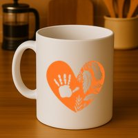 Indigenous Every Child Matters Orange Day Supporter Mug