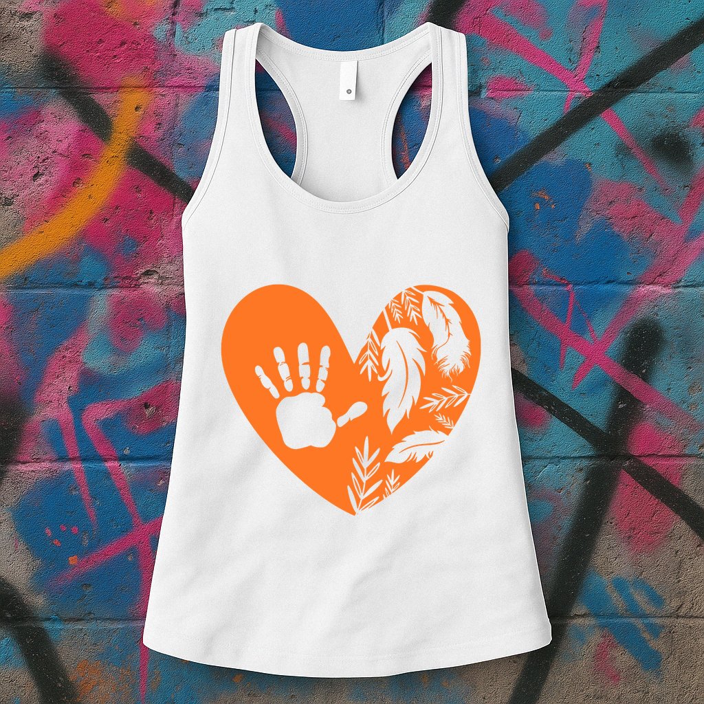 Indigenous Every Child Matters Orange Day Supporter Womens Tank Top