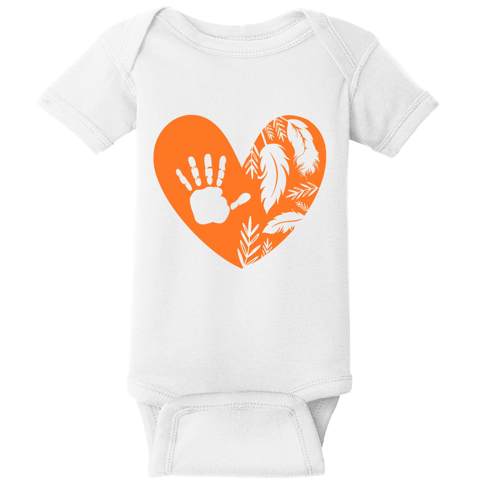 Indigenous Every Child Matters Orange Day Supporter Baby Bodysuit