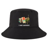 I Eat Cement Cursed Cat Funny Oddly Specific Dank Cool Comfort Performance Bucket Hat