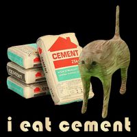 I Eat Cement Cursed Cat Unhinged Funny Meme On Back 16 in Basic Backpack