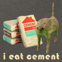 I Eat Cement Cursed Cat Unhinged Funny Meme On Back Cotton Canvas Backpack