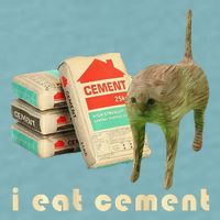 I Eat Cement Cursed Cat Unhinged Funny Meme On Back Sueded Cloud Jersey T-Shirt