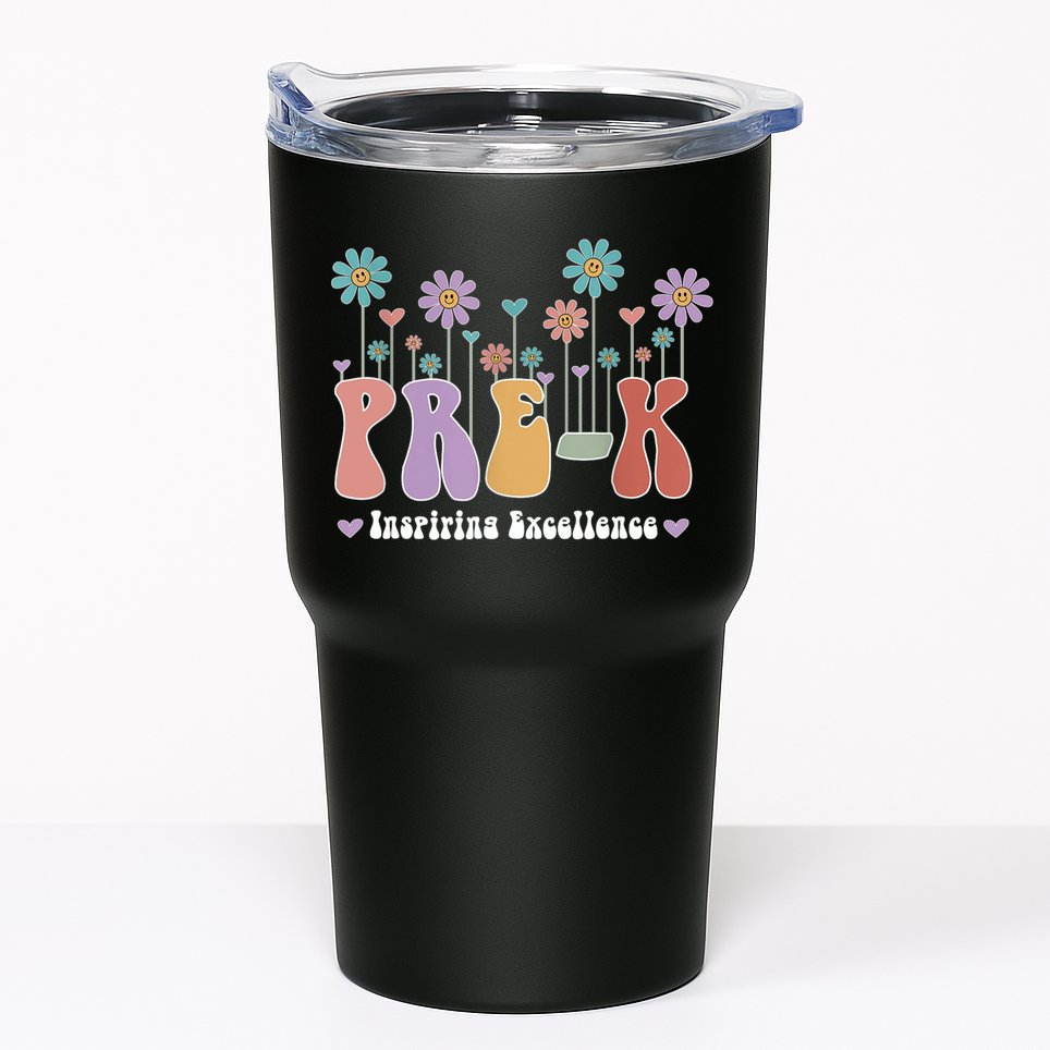 Inspiring Excellence Cute Daisies PreK Teacher PreKinder Tumbler