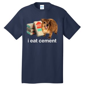 I Eat Cement Cursed Hyrax Funny Oddly Specific Dank Meme Tall T-Shirt