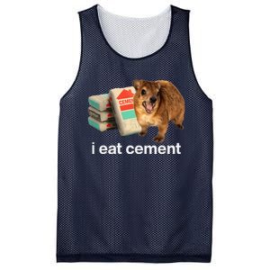 I Eat Cement Cursed Hyrax Funny Oddly Specific Dank Meme Mesh Reversible Basketball Jersey Tank