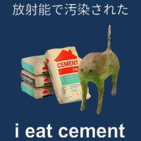 I Eat Cement Cat Japanese Meme Cat Oddly Specific Weired Infant Baby Jersey Bodysuit
