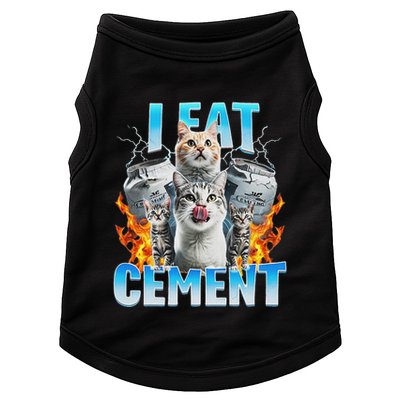 I Eat Cement Cursed Cat Funny Oddly Specific Dank Meme Doggie Tank