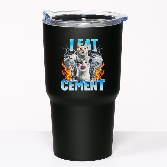I Eat Cement Cursed Cat Funny Oddly Specific Dank Meme Tumbler