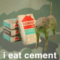 I Eat Cement Cursed Cat Funny Oddly Specific Meme Legacy Tie Dye Trucker Hat